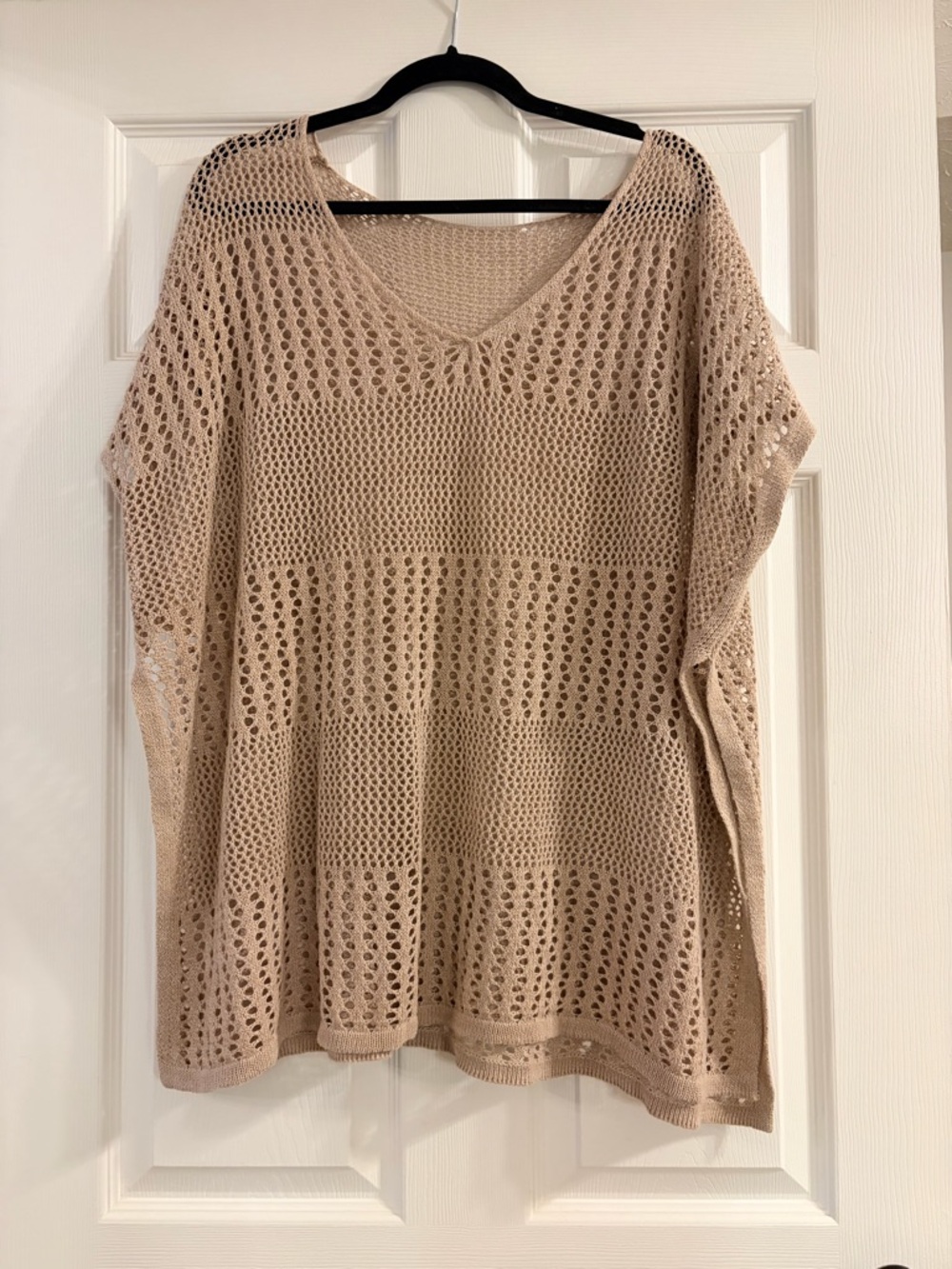 Beige Swim Coverup